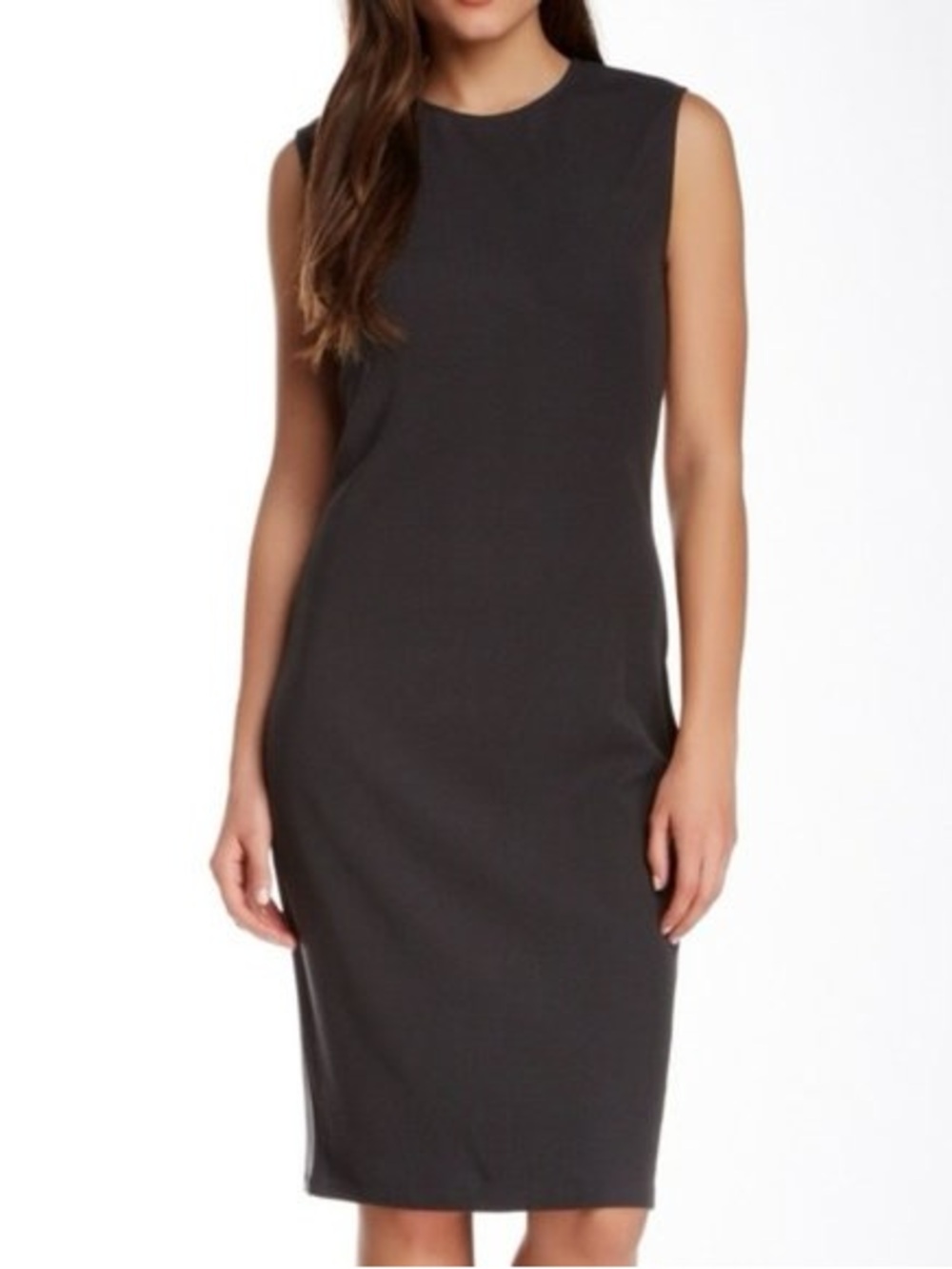 Vince Classic Quiet Luxury Pencil Sheath Dress Size Medium